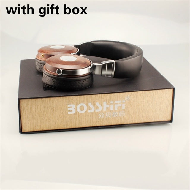 BLON BOSSHIFI B7 Wooden Over Ear Headset With Beryllium Alloy